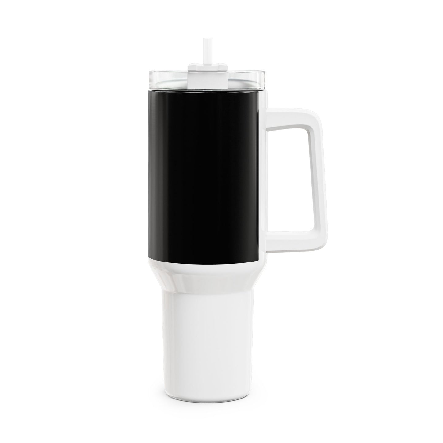 StudySmarther Curly Script 40oz Tumbler — Black Stainless Travel Cup