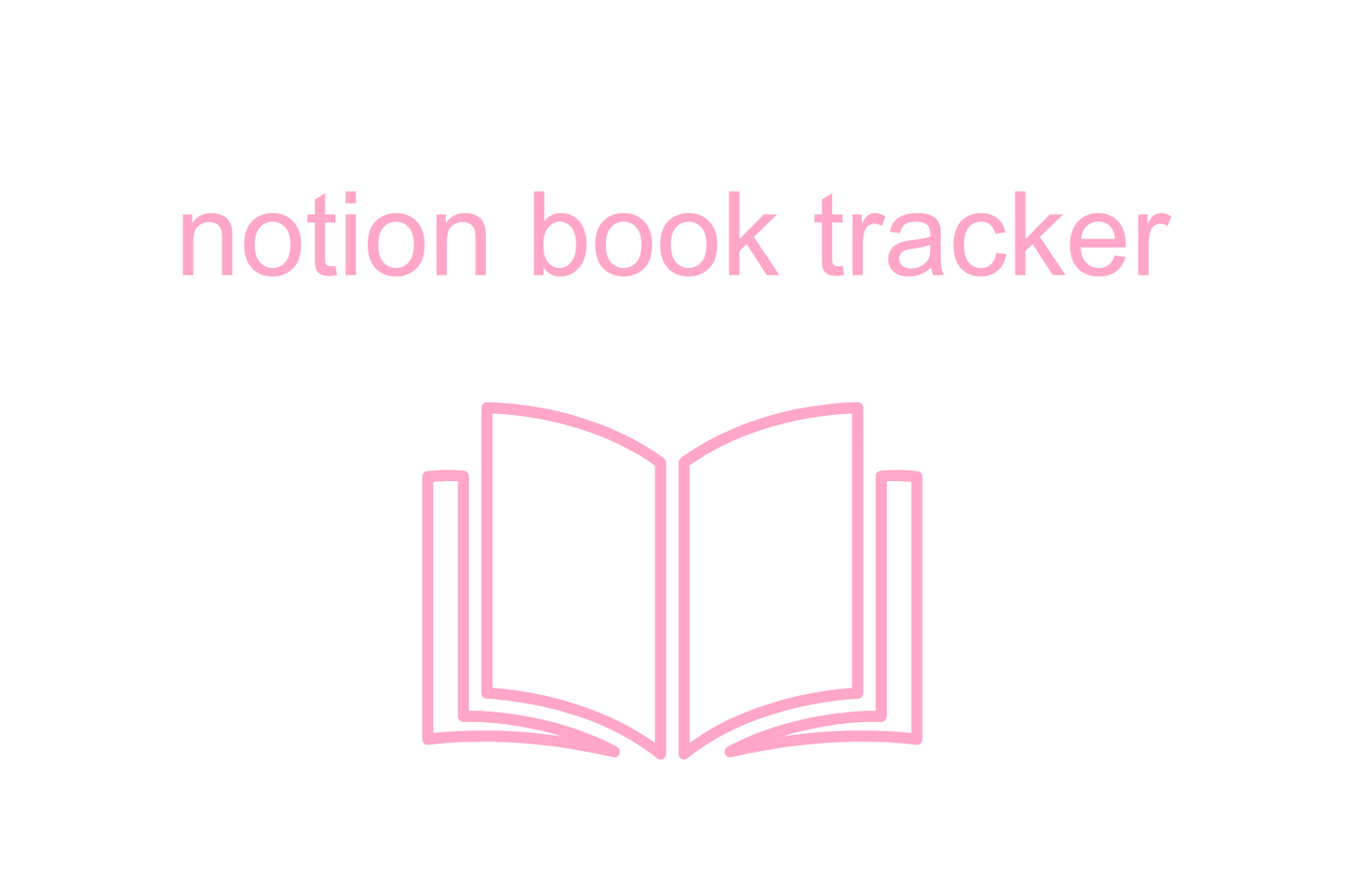 book tracker | notion 🔗