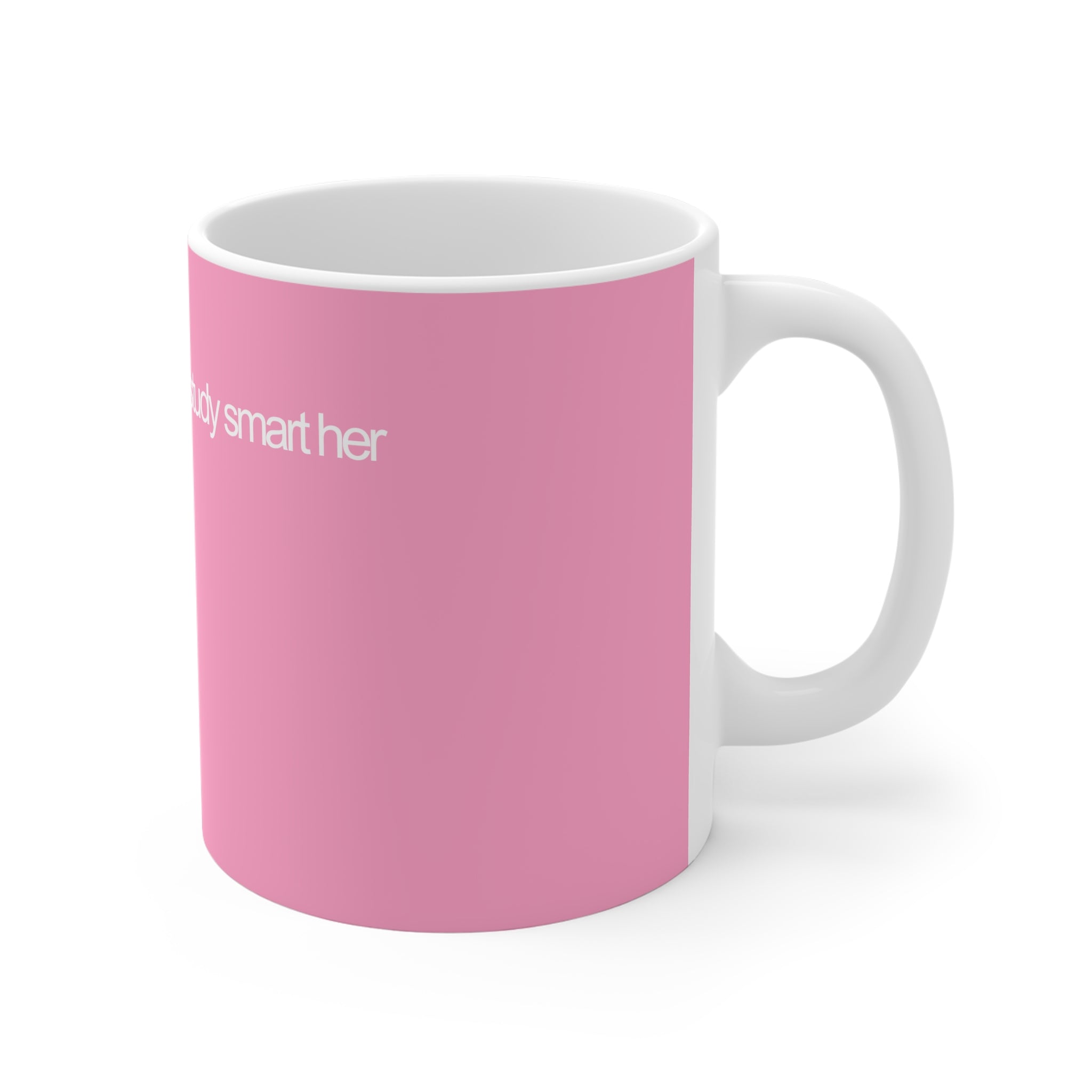 SSH BASICS - PINK/WHITE MUG