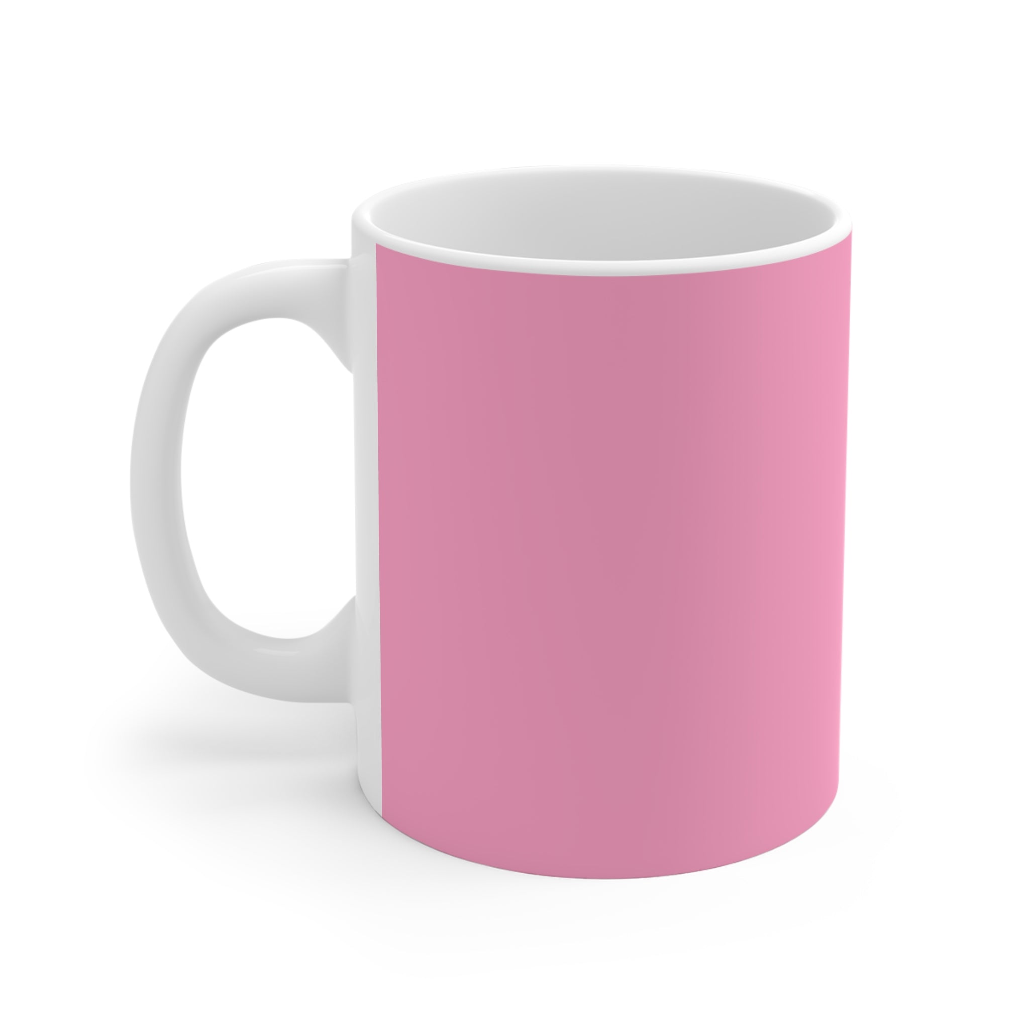 SSH BASICS - PINK/WHITE MUG