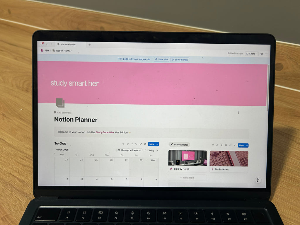 academic student planner | notion 🔗